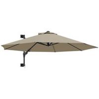 Outsunny Sun Parasol Umbrella Khaki, Refurbished