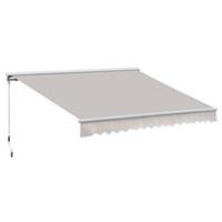 Outsunny Electric Retractable Garden Door Awning 3.5M, Refurbished