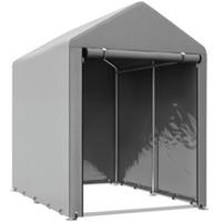 Outsunny 1.2 x 1.8m Portable Garden Shed for Motorbikes, Garden Tools, Bikes