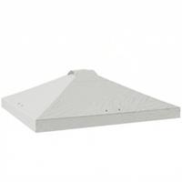 Outsunny Gazebo Roof Replacement UV50+ Waterproof 3x3(m) White