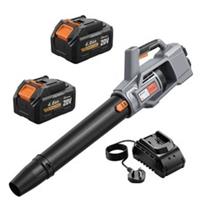 Outsunny 36V Leaf Blower Cordless with 2 x 4000mAh Batteries & Charger