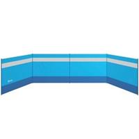 Outsunny Camping Windbreaks with Clear Windows, 725 x 140cm, Blue