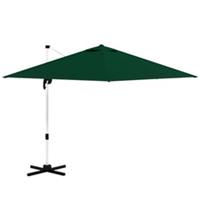 Outsunny 3x3 m Cantilever Roma Parasol Garden Umbrella w/ Cross Base Refurbished