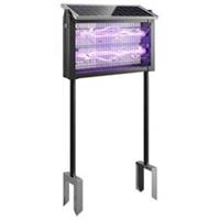 Outsunny Solar Bug Zapper Outdoor, Mosquito Fly Zapper w/ 4.3 m Cord Refurbished