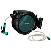 Outsunny Retractable Hose Reel Wall Mounted with Lock, Refurbished