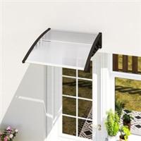 Outsunny Door Canopy Outdoor Awning Rain Shelter for Window Porch Refurbished