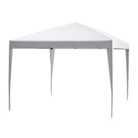 3x3m Pop Up Garden Wedding Party Gazebo Tent, White, Refurbished