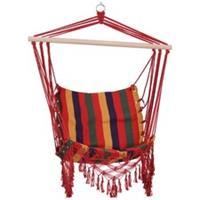 Outsunny Striped Indoor&Outdoor Hanging Hammock Swing Chair, Refurbished