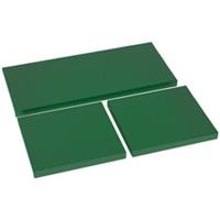 Outsunny 3PCS Replacement Rattan Patio Seat Cushion Pads, Green, Refurbished
