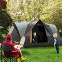Outsunny 5-6 Man Camping Tent with Bag, Fibreglass and Steel Frame Refurbished