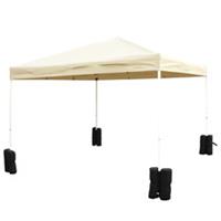 Outsunny 4PCS Gazebo Tent Leg Sand Bag Weight Anchors, Refurbished