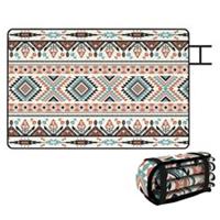 Outsunny 300x200cm Outdoor Picnic Beach Blanket, Multicolor, Refurbished