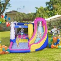 Outsunny 5 in 1 Bouncy Castle for Children with Blower, for Ages 3-8 Years