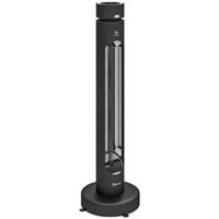 Outsunny 2000 W Electric Infrared Patio Heater with Oscillation, Black