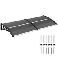 Outsunny Door Canopy Awning Outdoor Window Rain Shelter for Door 196 x 75cm