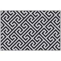 Outsunny 121x182cm Reversible Outdoor Rug Portable Straw RV Camping Mat