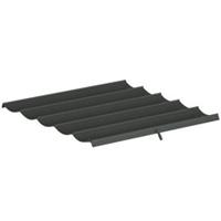 Outsunny Retractable Pergola Cover Replacement Canopy Top Only 84C-372V00CG