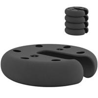 Outsunny Tent Weight Base 4pcs Gazebo Foot Leg Pole Anchor Weights Marquee