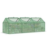 Outsunny Mini Greenhouse Small Plant Grow House w/ 3 Windows for Outdoor