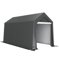 Outsunny 2.1 x 3.6(m) Portable Shed, Waterproof and Heavy Duty Dark Grey