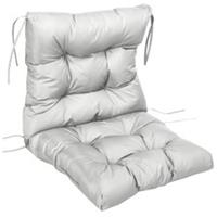 Outsunny Garden Back Chair Cushion Patio Seat Cushion Pad Outdoor & Indoor Use