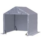 Outsunny 2x2m Temporary Garden Shed Storage Tent with Steel Frame