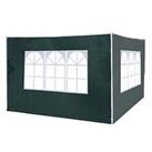 Outsunny Garden Gazebo Marquee Replacement Exchangeable Side Panel Green 3m