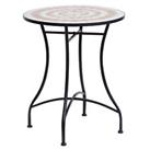 Outsunny Mosaic Table Round Ceramic Bistro Garden Furniture Side Bar Table Patio