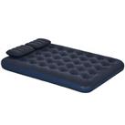 Outsunny King Inflatable Mattress with Hand Pump, Pillows, 203 x 152 x 22cm