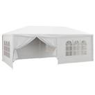 Outsunny 6 x 3(m) Outdoor Gazebo Canopy Party Tent with 6 Side Walls Refurbished