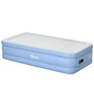 Outsunny Single Inflatable Mattress with Electric Pump, 191 x 99 x 46cm Used