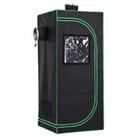 Outsunny Mylar Hydroponic Grow Tent w/ Floor Tray for Indoor Plant 60x60x140cm