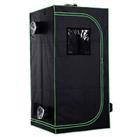 Outsunny Mylar Hydroponic Grow Tent w/ Floor Tray for Indoor Plant 80x80x160cm