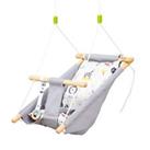 Outsunny Kids Hammock Swing Chair w/ Cotton Pillow Grey, Used