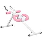 SPORTNOW Foldable Ab Machine, Abs Trainer with Height, LCD Monitor Refurbished