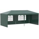 Outsunny 6m x3m Garden Gazebo Marquee Canopy Party Tent Canopy Patio Refurbished