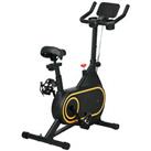 SPORTNOW Exercise Bike, Stationary Bike w/ LCD Display for Home Cardio Workout
