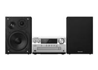 Panasonic SC-PMX802 DAB DAB+ FM CD Bluetooth Wi-Fi Micro Hi-Fi System Silver