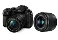 Panasonic Lumix Mirrorless Camera 4K Video 20.3MP 12-60mm & 25mm Lenses
