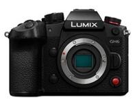 Panasonic Lumix DC-GH6E Compact Camera 4K 25.2MP 3 Touchscreen Body Only Black