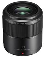 Panasonic LUMIX H-HS030E 30mm Macro Camera Lens Black