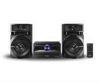 Panasonic SC-UX100E-K 300W Mini HiFi Built In Bluetooth Black Light Box Damage