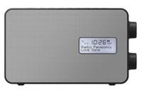 Panasonic RF-D30BTEB-K DAB Radio Bluetooth USB Charging Black Light Box Damage