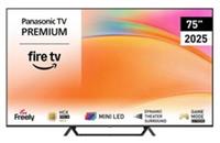 Panasonic 75 inch TV Mini LED 4K UHD Ultra HDR Smart TV Freely TV-75W95BEB