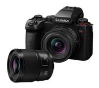 New Panasonic Mirrorless Camera LUMIX DC-S5M2 Full Frame 18-40mm and 50mm Lenses