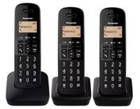 Panasonic KX-TGB612EB DECT Cordless Telephone Triple Handset Heavy Box Damage