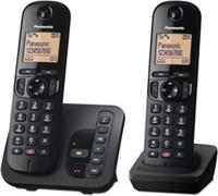 Panasonic KXTGC262EB Twin Cordless Phone & Answer Machine Heavy Box Damage