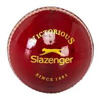 Slazenger League Cricket Ball Vegetable Tanned Leather Moulded Cork Centre - Junior Regular