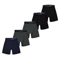 Lee Cooper Mens Boxers Trunks Briefs 5 Pack Boxer Underwear Cotton Rich