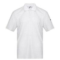 Slazenger Mens Check Golf Polo Short Sleeve Performance Shirt Tee Top - XXXXL Regular